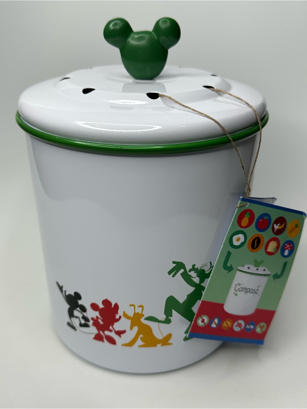 Disney Mouse Wares Mickey and Friends Compost Bin